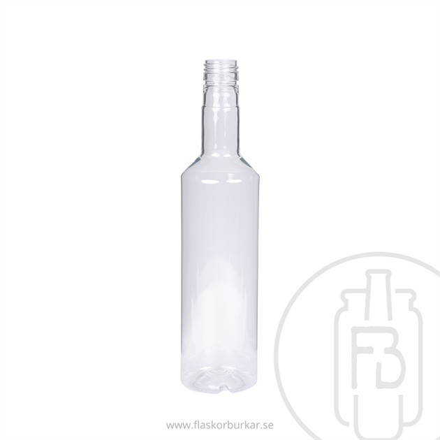 PET-Flaska, 500ml, Clear,
